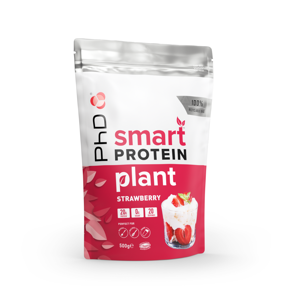 Smart Plant Protein Powder - Erdbeere