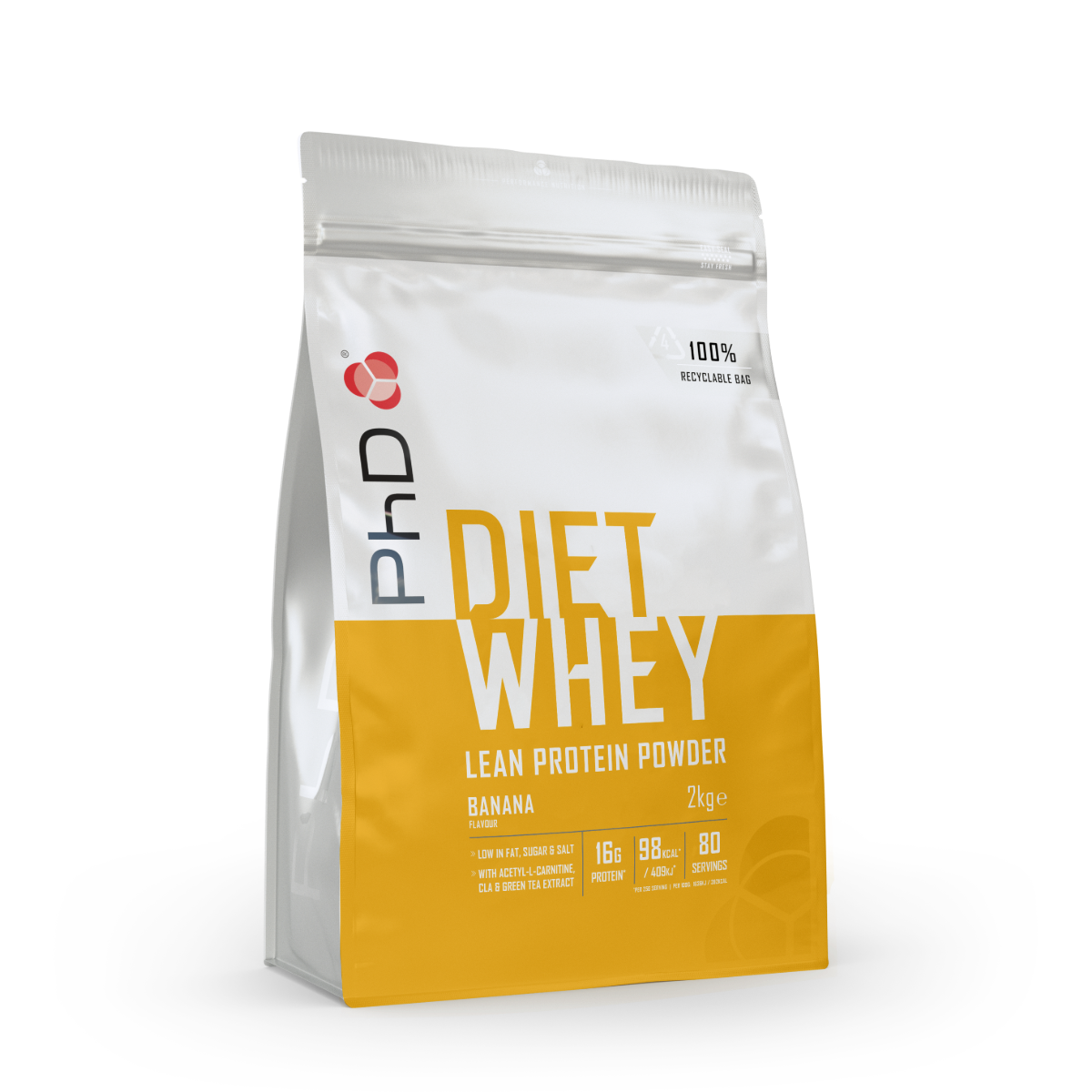 Diet Whey Protein Powder - Banana (2kg)