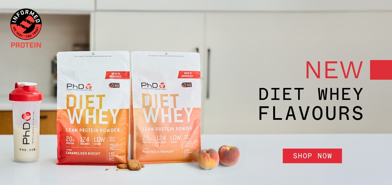 NEW DIET WHEY FLAVOURS