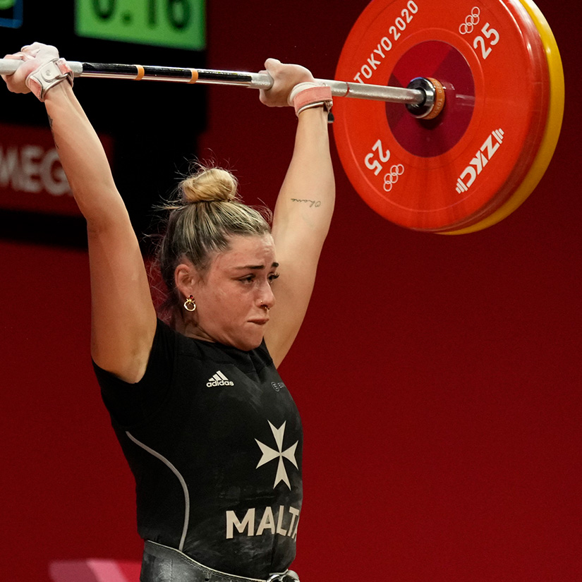 Yazmin Stevens, an Olympic Weightlifter